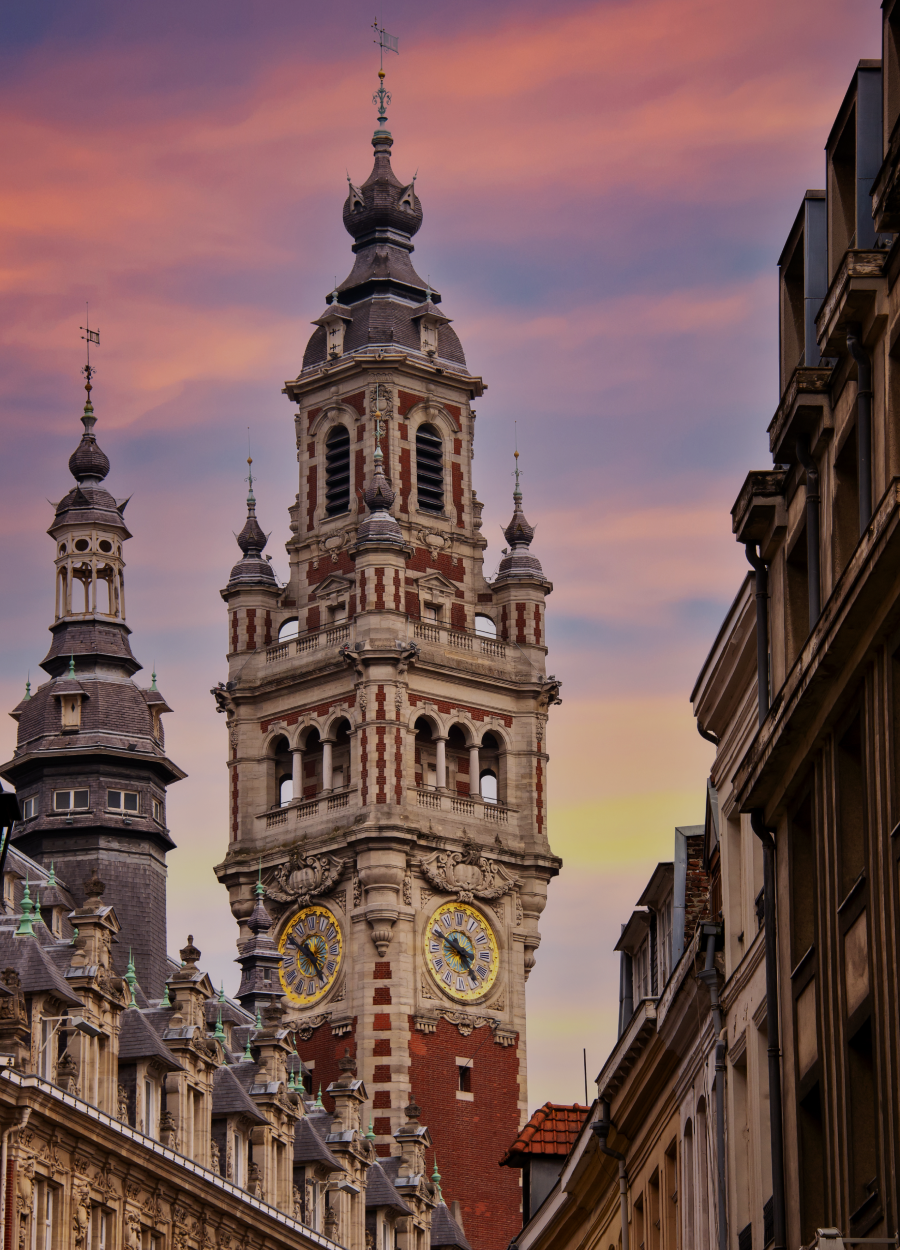 Le beffroi de la Chambre de Commerce de Lille